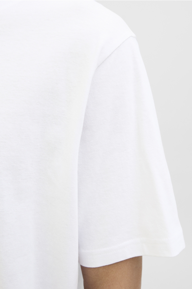JJHAYATO TEE SS CREW NECK BTS LN 12278508 WHITE